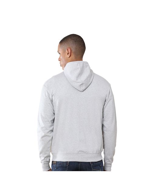 Greys & Blues Unisex Rocky Hoodie with Zip - Grey