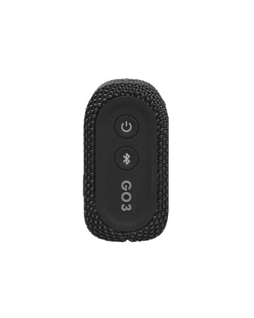 JBL Go 3 ,Wireless Bluetooth Speaker- Black- 5 Hrs Play Time
