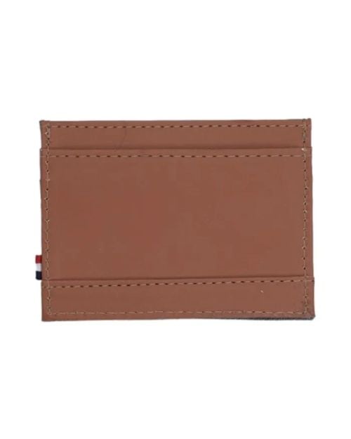  Houston Card Wallet- Grey with Tan